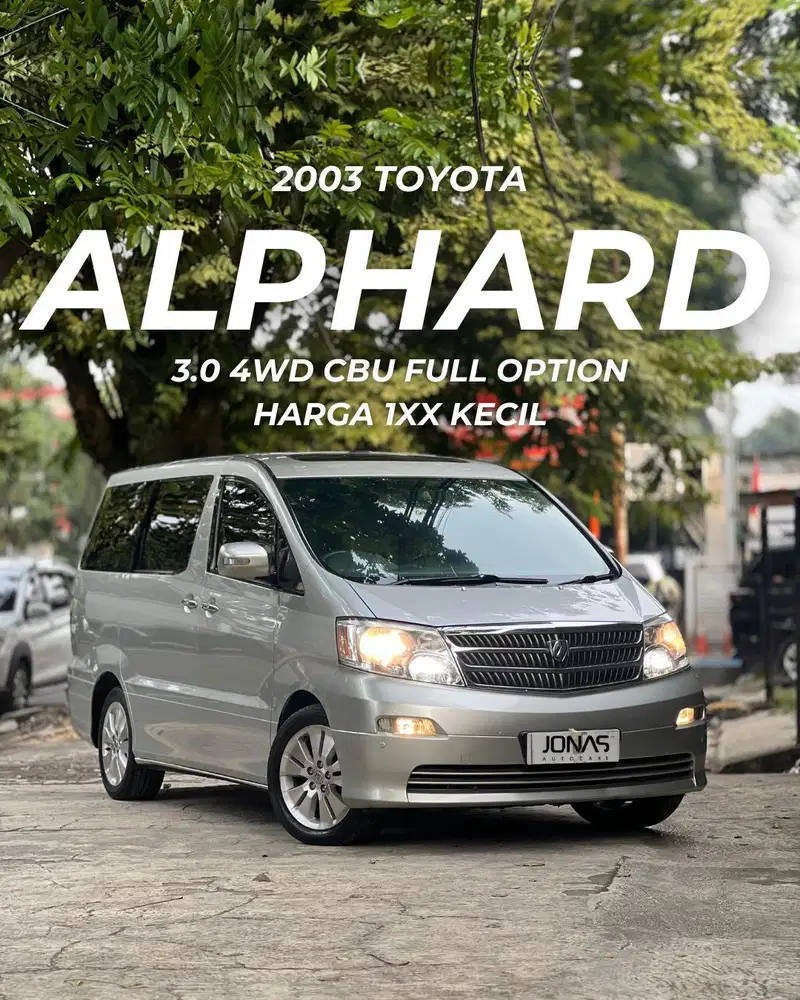RARE 4WD! 2003 ALPHARD 3.0 V6 4WD CBU 2004 g v q