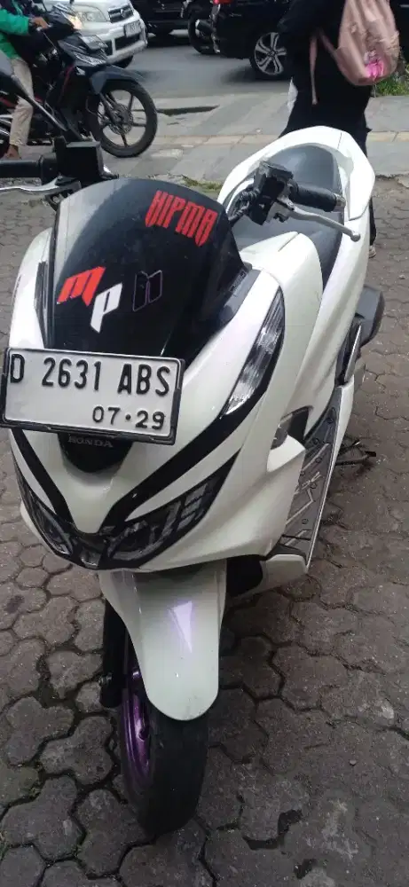Jl PCX 2018 non abs kaleng panjang Ss STNK BPKB kotamadya km 40an