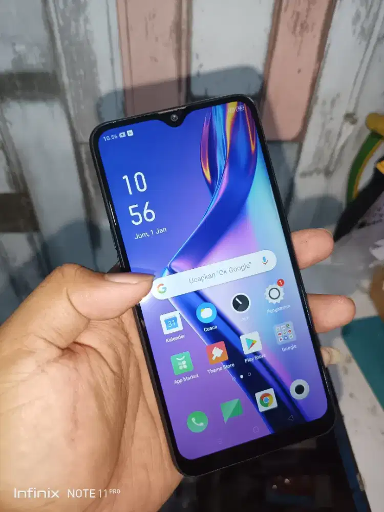 Oppo a12 ram 3/32gb hp aja batangan
