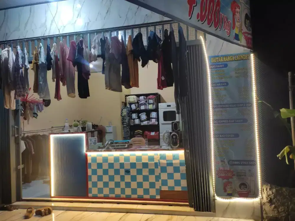 Perlengkapan Laundry Second