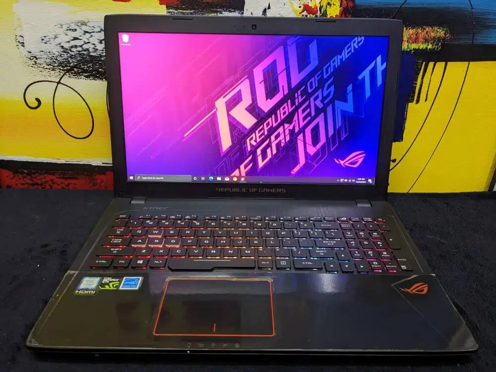 Laptop Gaming Asus ROG GL553VD Core i7 7700HQ 16/128+HDD 1TB RGB Backl