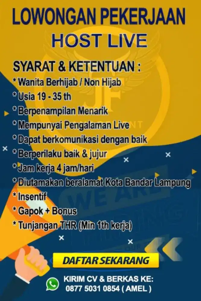 LOKER LIVE STREAMING WFH