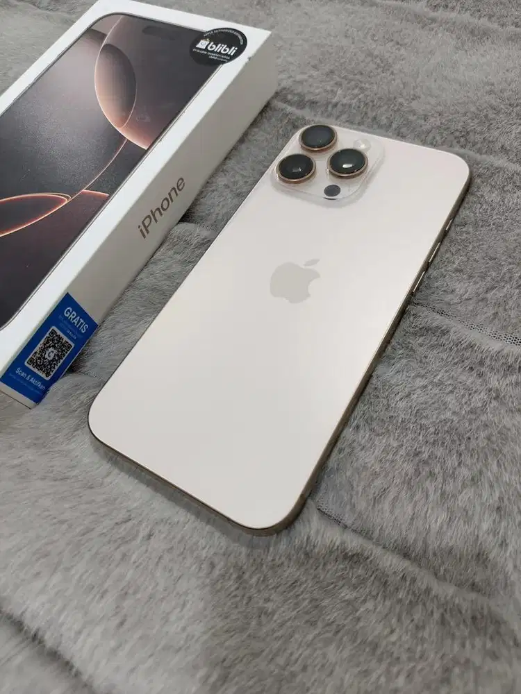 DIJUAL IPHONE 16 PRO MAX 256gb Desert Titanium