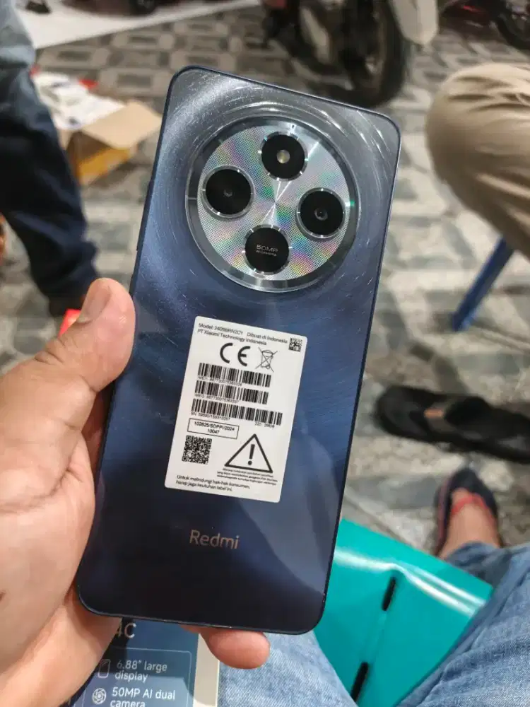 XioMi Redmi 14C BLue Ram : 8+8/256 GB, MuLus 100% dan GarNas 13 BLn