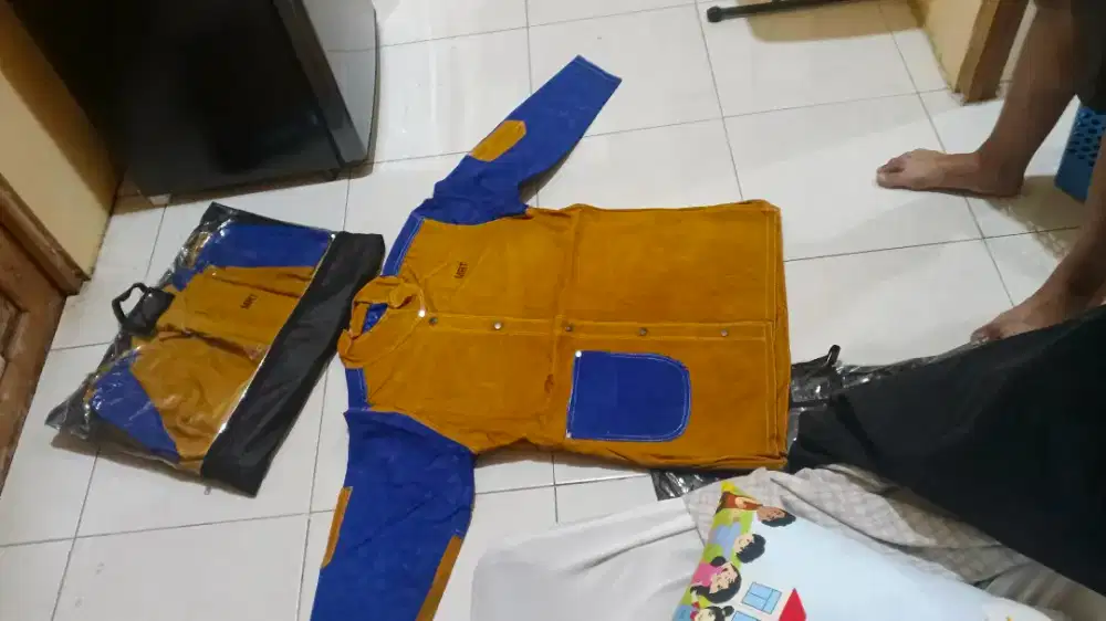 Baju Kulit Las Anti Panas