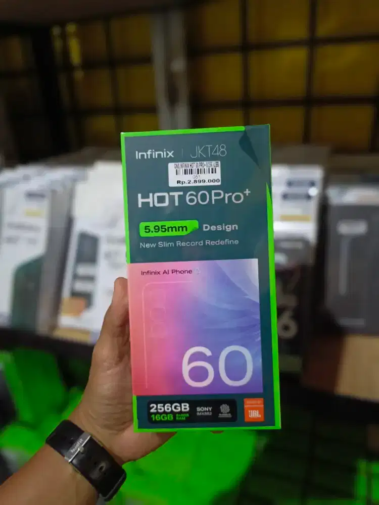INFINIX HOT 60 PRO+ 16/256GB 'ATLANTIS DAHSYAT'