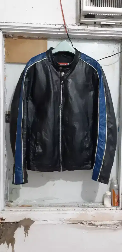 Jaket kulit Asli bikers WILSONS