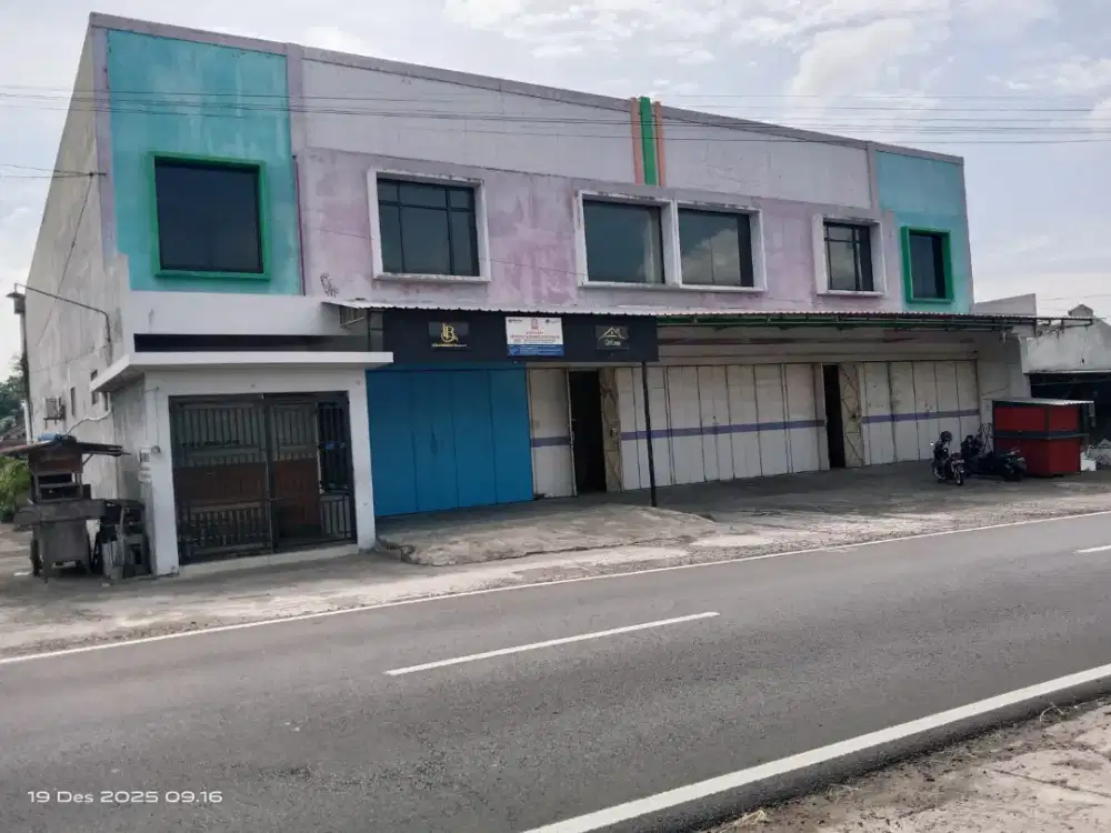 Dijual Ruko murah pinggir Jalan Raya provinsi  polokarto