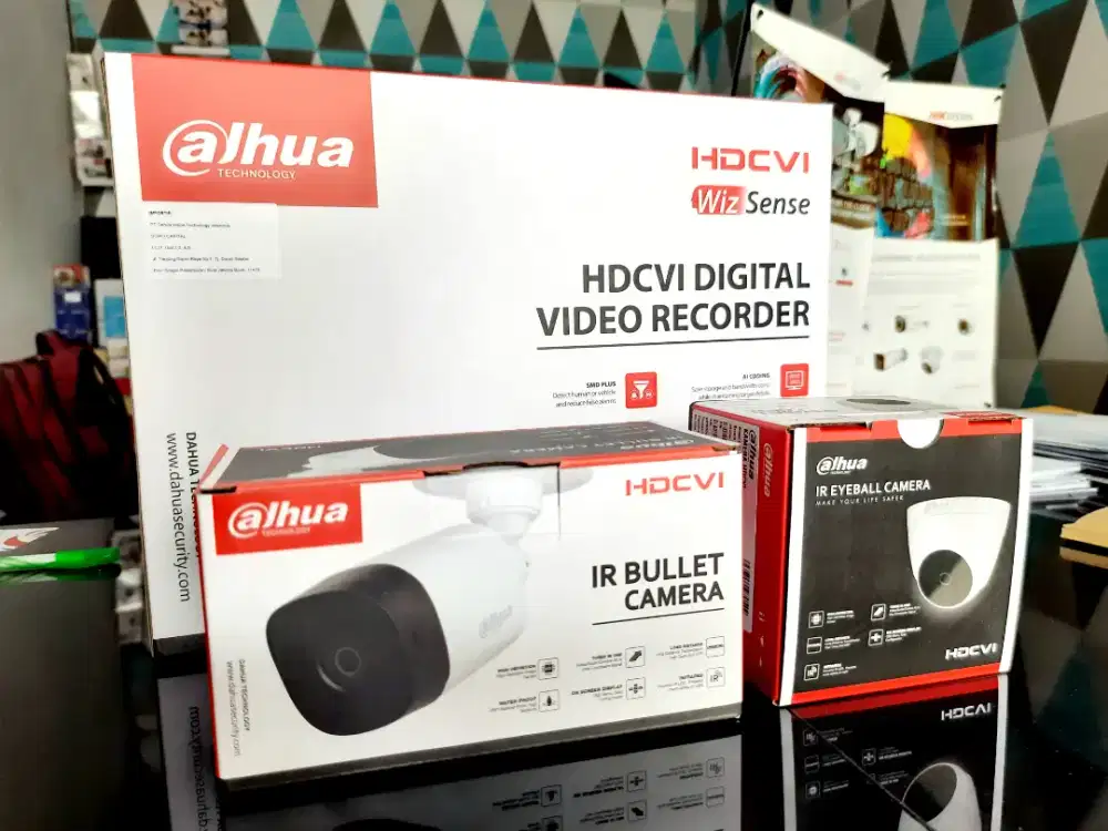 Paket cctv murah dahua full hd jamin jernih