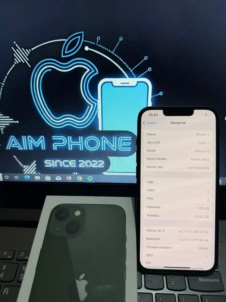 iPhone 13 128gb iBox green