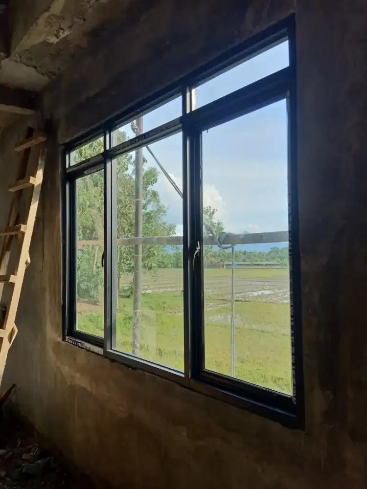 Kusen aluminium, Pintu aluminium, jendela aluminium, partisi aluminium