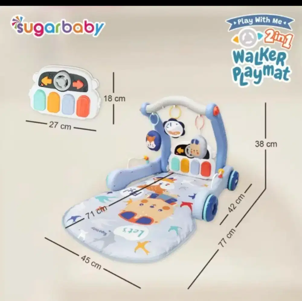 Walker playmat sugar baby