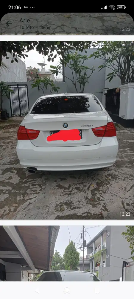 BMW 320i 2012 Bensin
