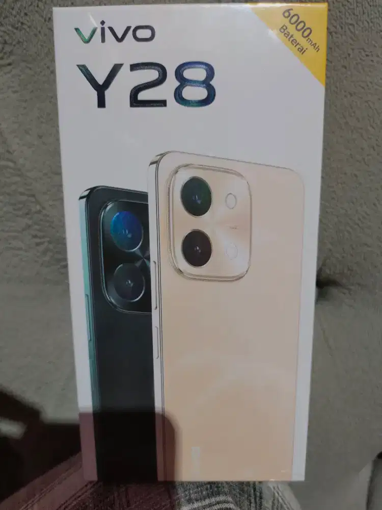 jual aja Vivo y28 kondisi baru blm lepas segel,