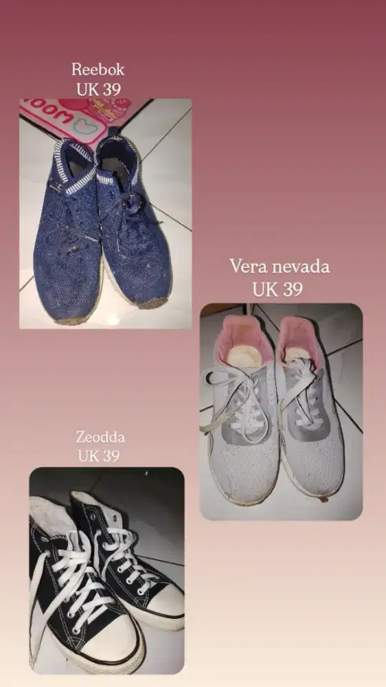 SEPATU JOGGING BEKAS