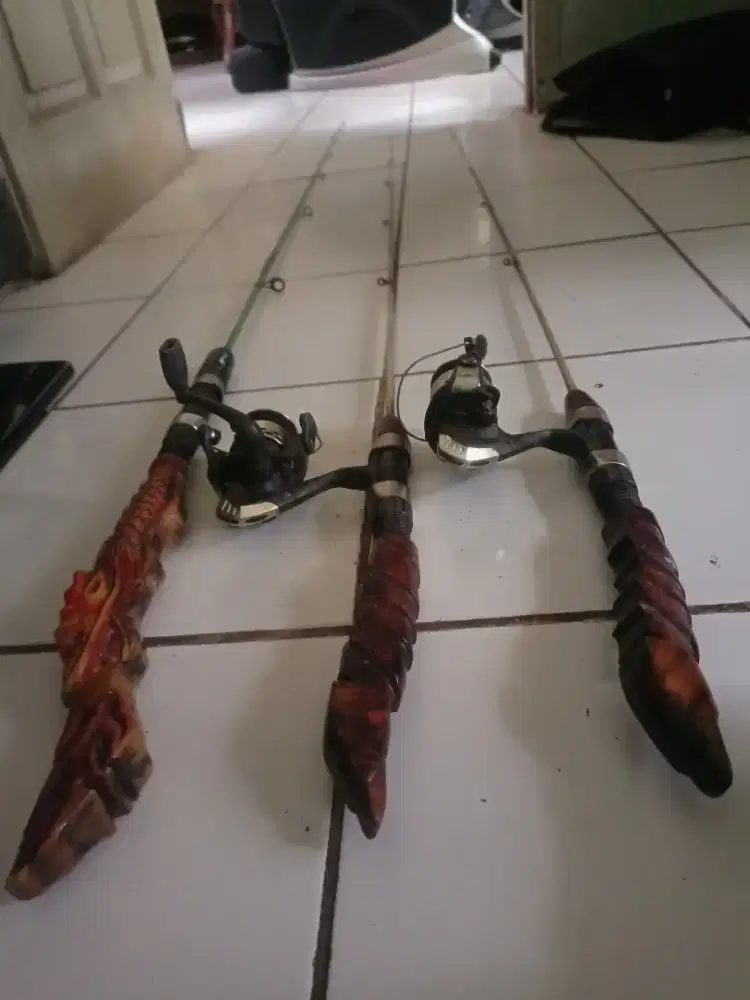 Pancingan Buatan Sendiri Ukiran..