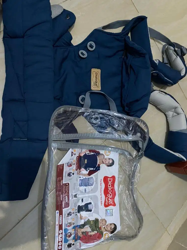 Gendongan bayi mshape depan belakang