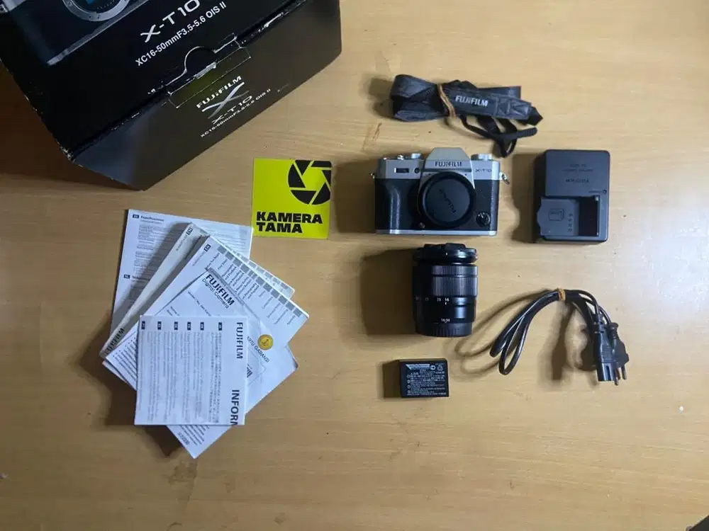Fujifilm xt10 like new fullset