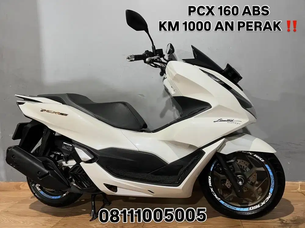KM 1000 PERAK ‼️ HONDA PCX 160 ABS TH 2024 KAYA BARU