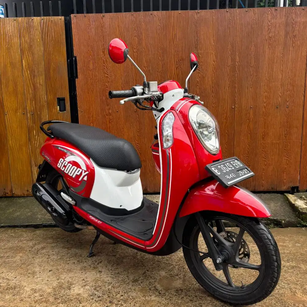 SCOOPY ESP 2015 SURAT LENGKAP MESIN NGEBRING SIAP PAKAI NO PR
