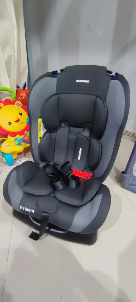BABYDOES CARSEAT 8519 ESTEEM - grey - preloved