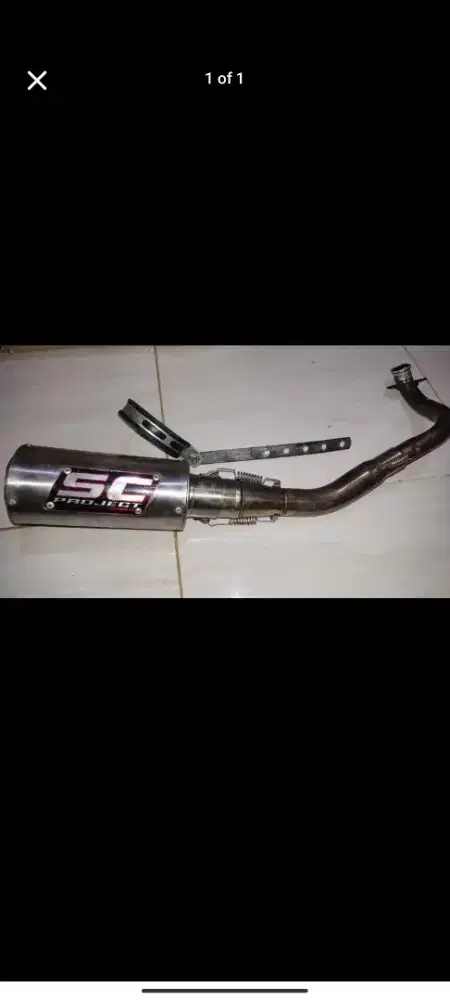 Knalpot Racing SC Project beat fi 2014