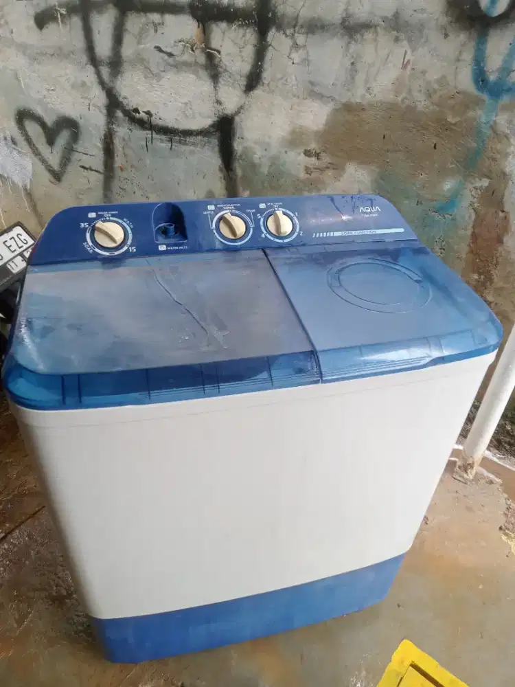 Jual mesin cuci 2 tabung normal semua