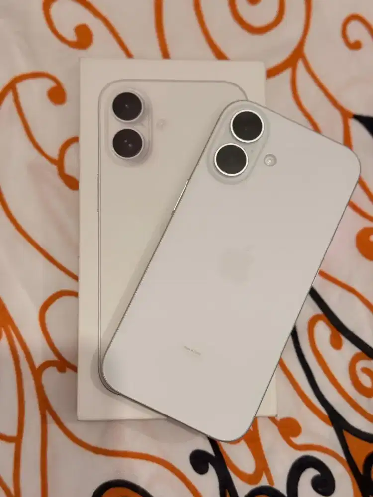 FS IPHONE 16 LIKE A NEW RESMI IBOX