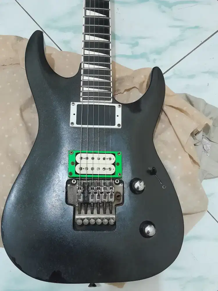 Gitar listrik jackson updown bukan efek bass headles ampli drum