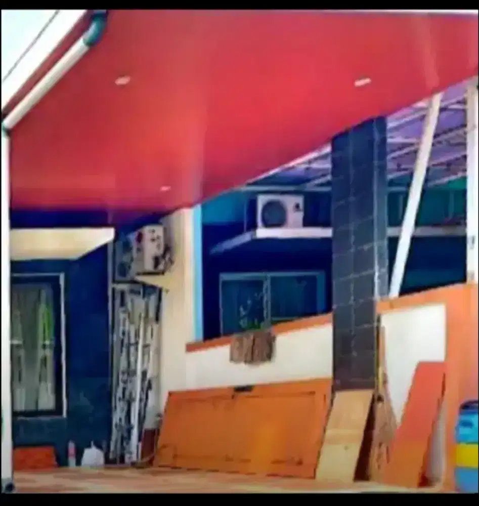 Plafon PVC terpasang