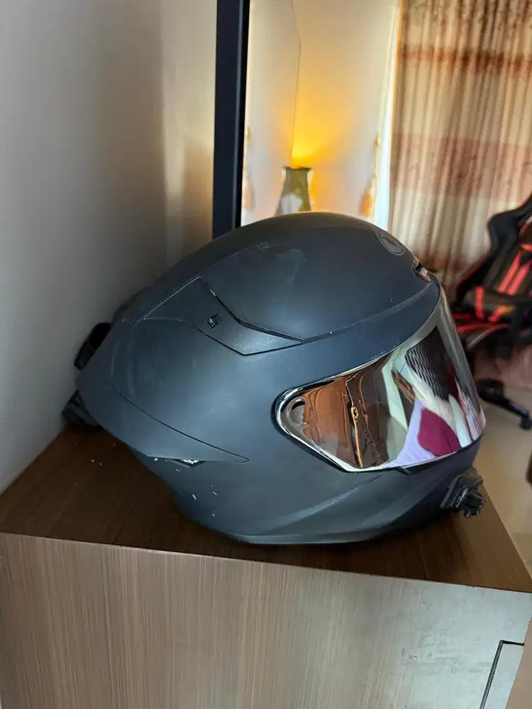 KYT TT COURSE BLACK DOFF