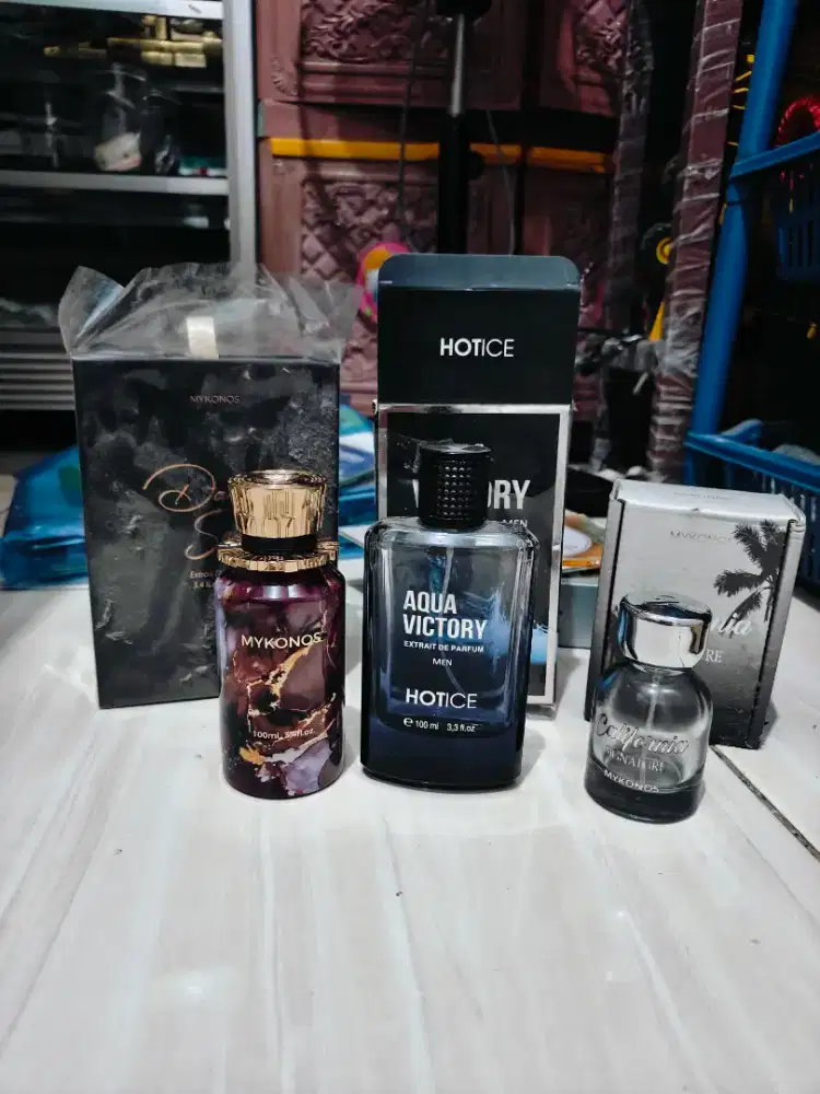 Botol Parfum Bekas Mykonos Dark Secret dll