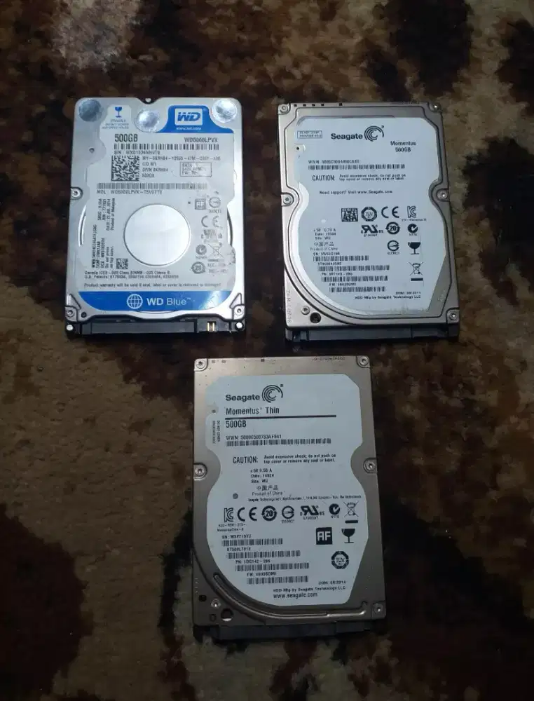 3 pcs HDD laptop