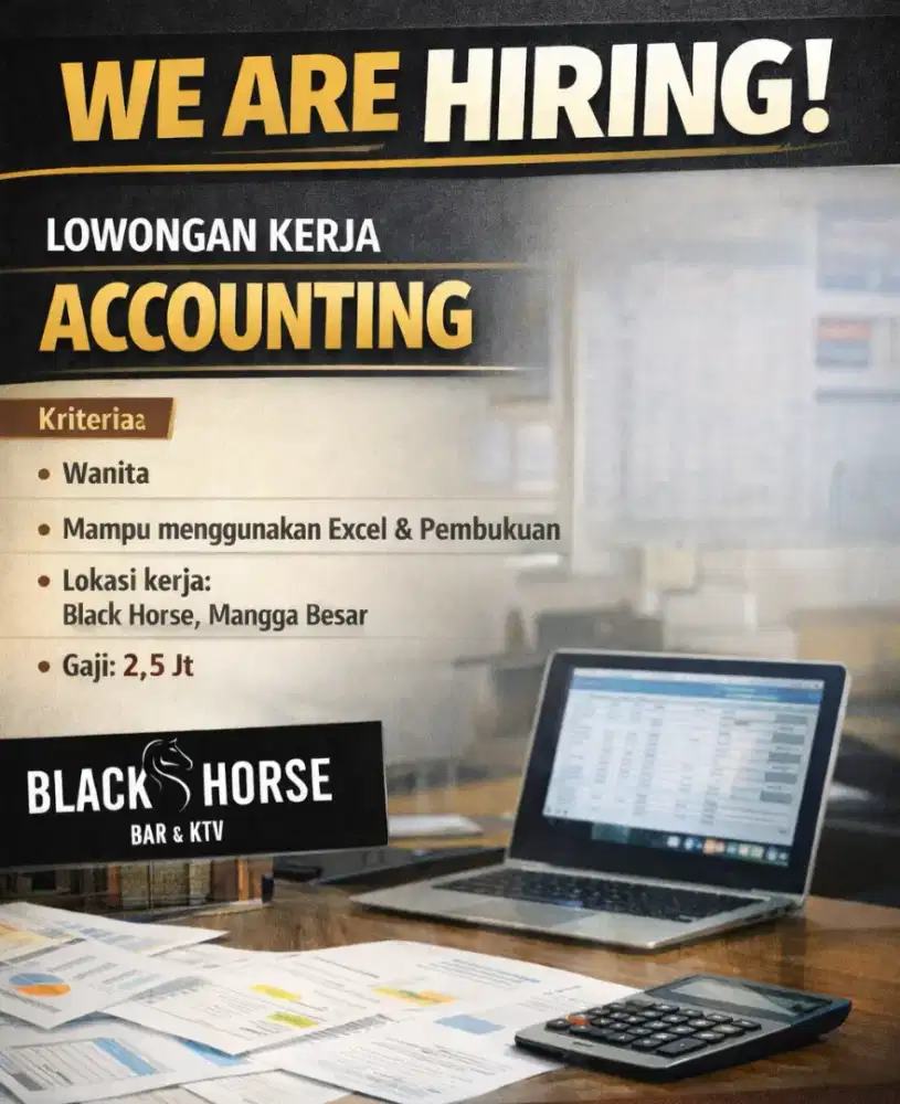 LOWONGAN KERJA ACCOUNTING