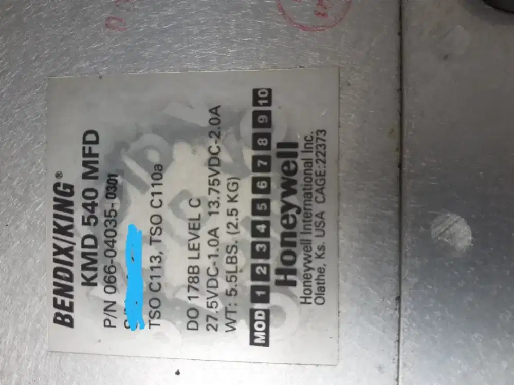 DI JUAL UNTUK PESAWAT TRANSCEIVER KMD 540 MFD