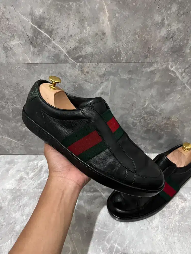 Sepatu Gucci Original sneakers casual prelover bally lv louis vuitton