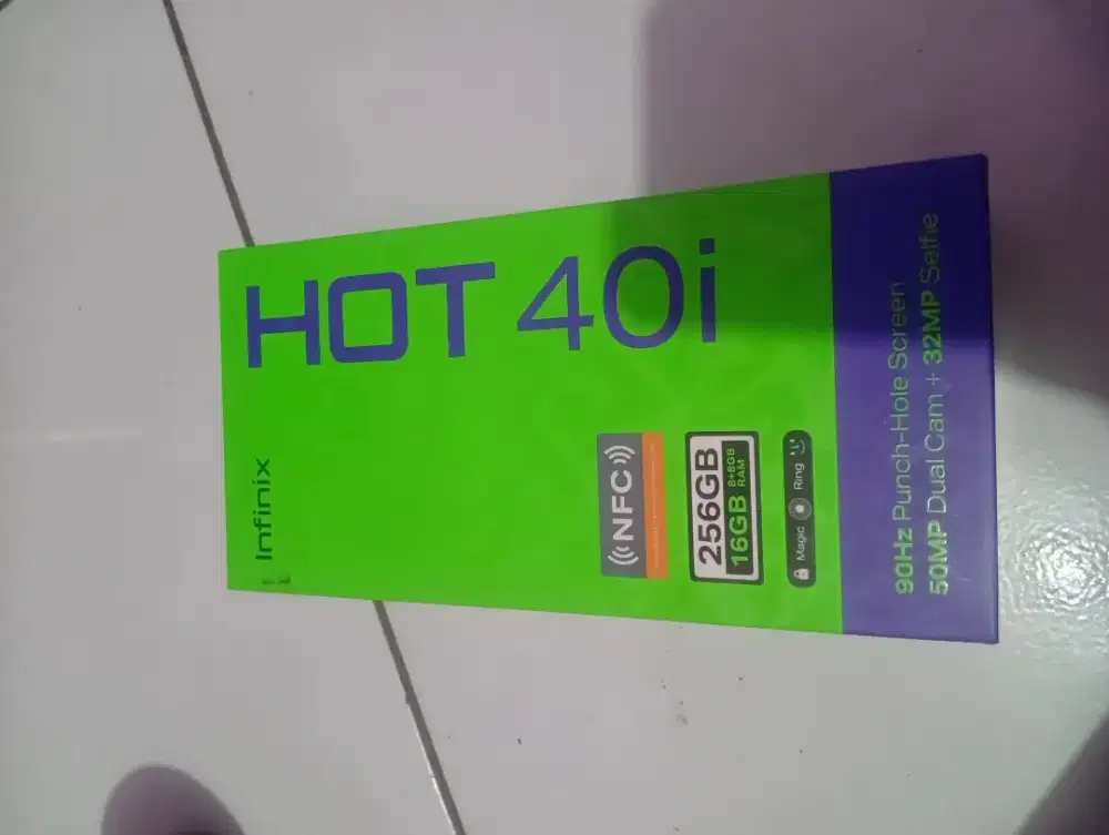Infinix hot 40i 16 / 256 ( 8+8 )
