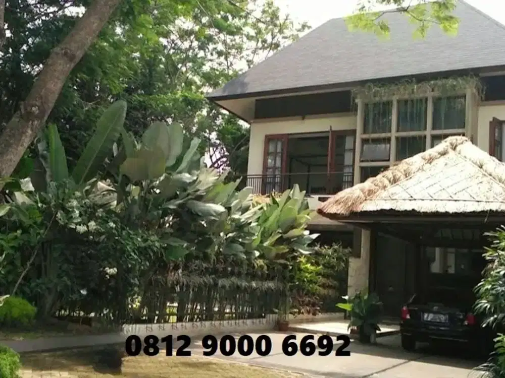 Jual Rumah Ala Resort Bali di Castilla BSD Serpong Tangerang Selatan