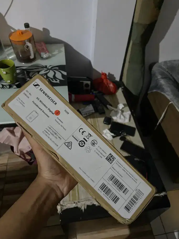 XS Wireless Pedalboard Sennheiser Receiver