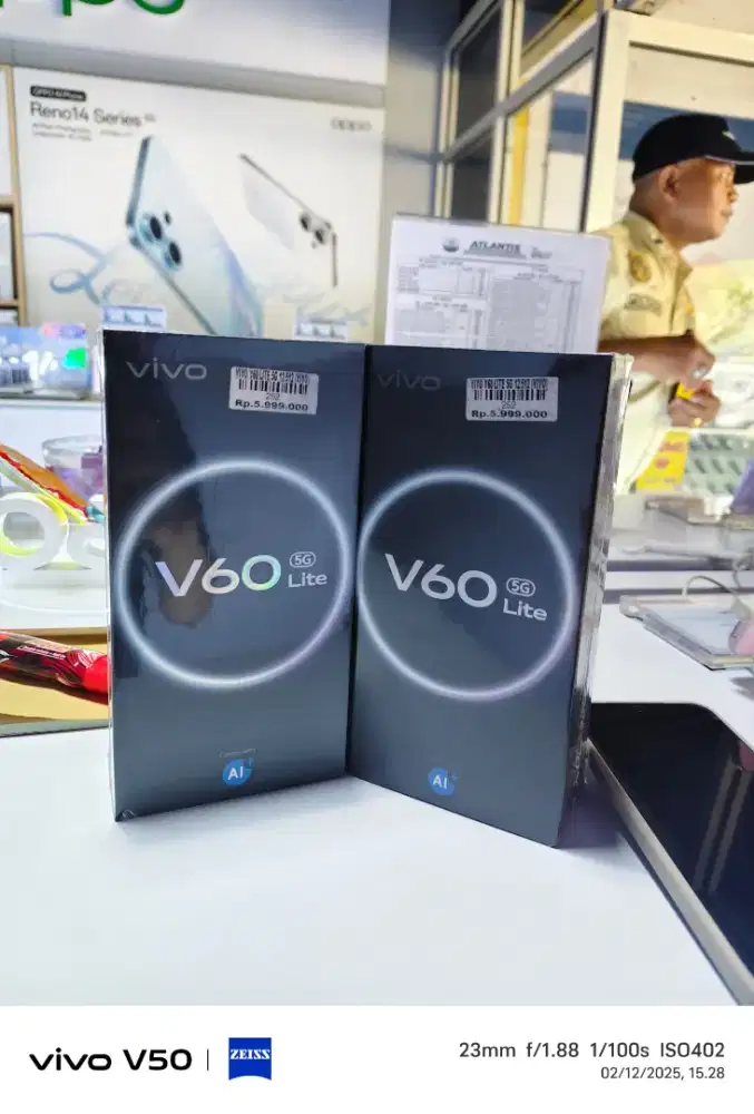 New vivo v60 lite 8/256GB