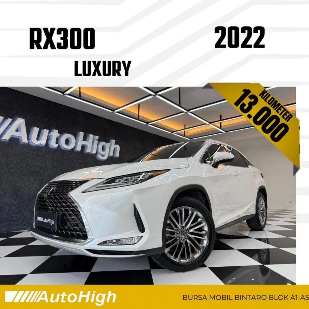 DP10% [Km13.000] RX300 Luxury 2022 White / RX 300 Reg 2023 #AUTOHIGH
