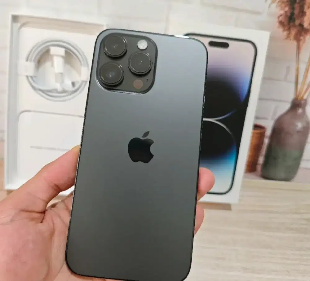 iPhone 14 pro max 256 iBox kelengkapan pulset