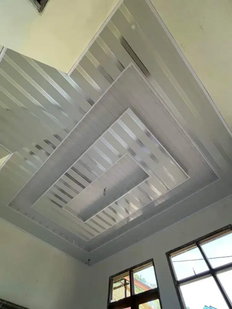 Plafon PVC terpasang dan renovasi rumah