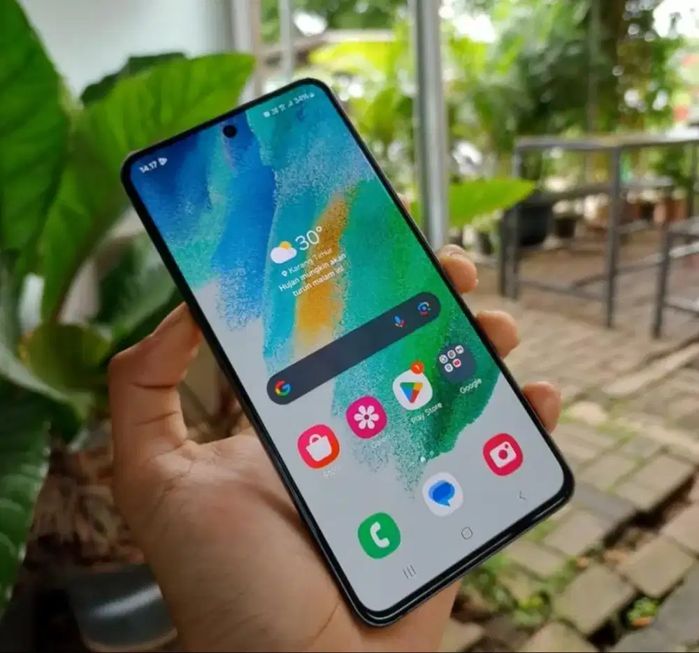 Samsung s21 fe ram8/256 garansi sein