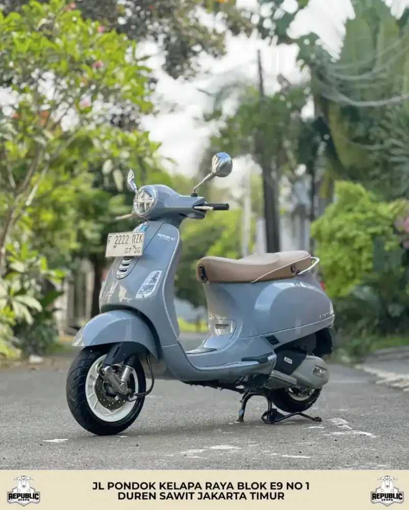 DIJUAL CEPAT PIAGGIO VESPA LX 125 IGET LED TH 2022 PERFECT CONDITION