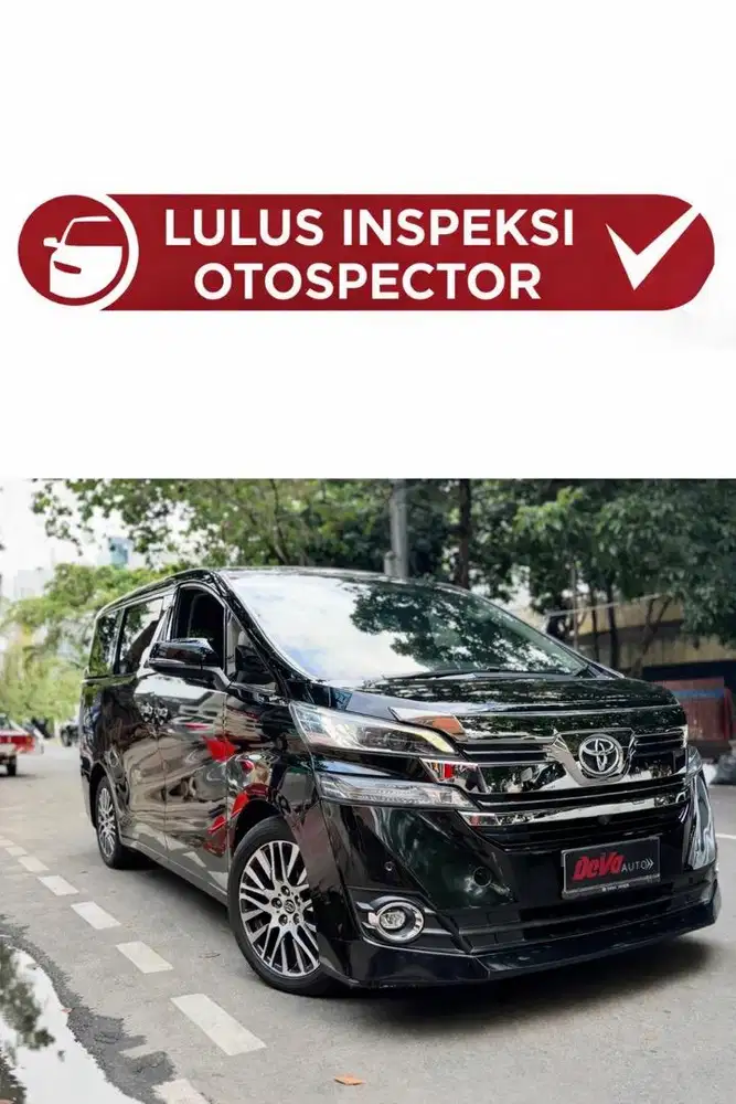 2017 TOYOTA VELLFIRE G  2.5L