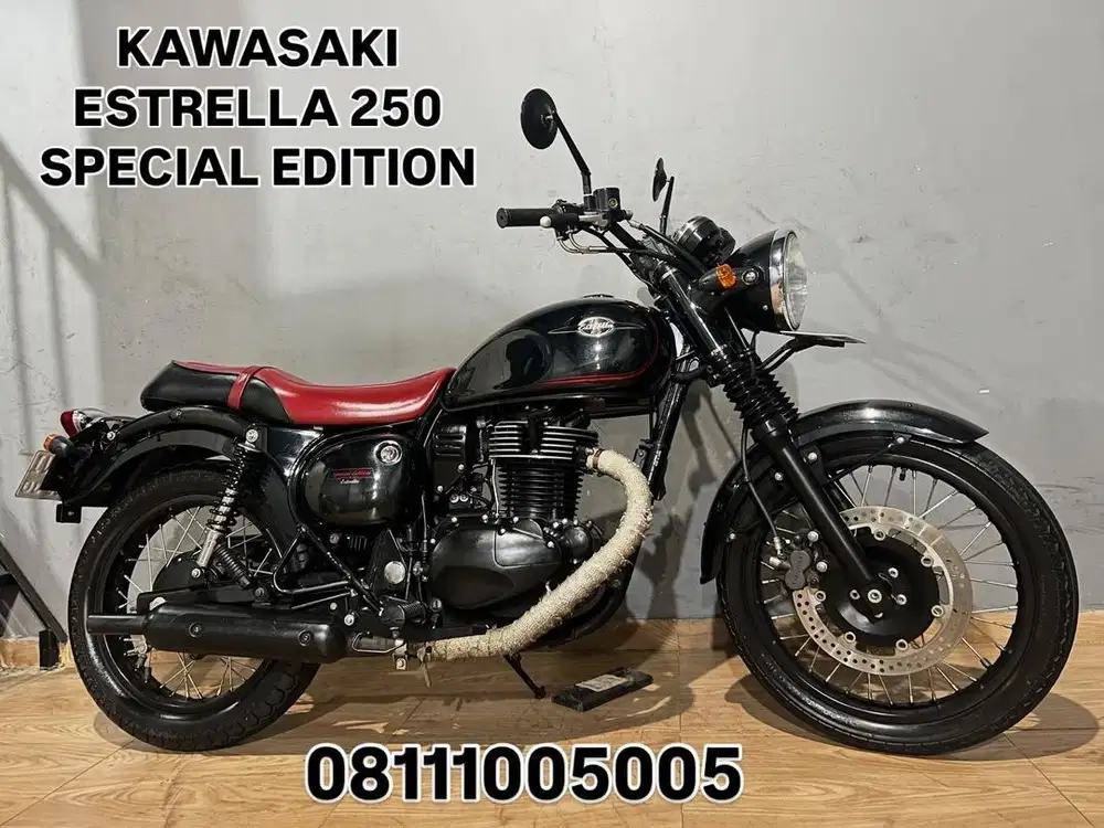 KAWASAKI ESTRELLA 250 W250 SPECIAL EDITION SUPER LIKE NEW