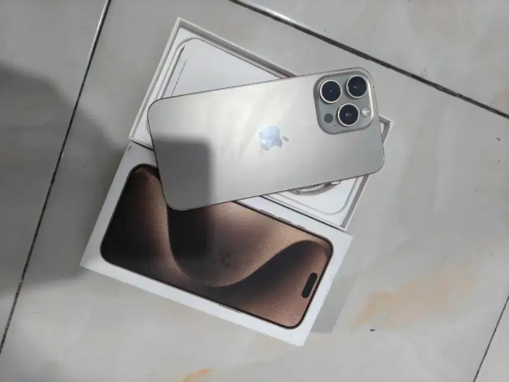 iPhone 15 pro max 256 garansi iBox
