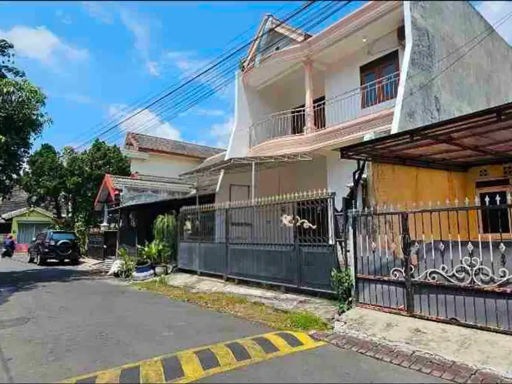 rumah murah 2 lt selat sunda dekat jalan raya danau toba dan dirgantara. carport 2 mobil malang kota