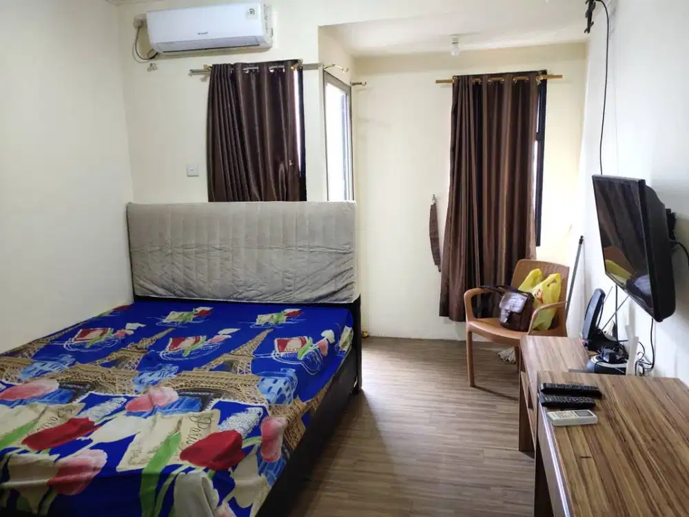 STUDIO BARU RENOV SEPERTI BARU apartemen Great Western Resort Serpong